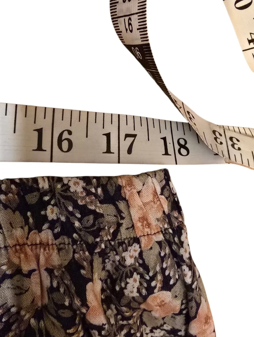 Vintage Clio Vintage Floral Crinkle Broomstick Maxi Skirt Multicolor M